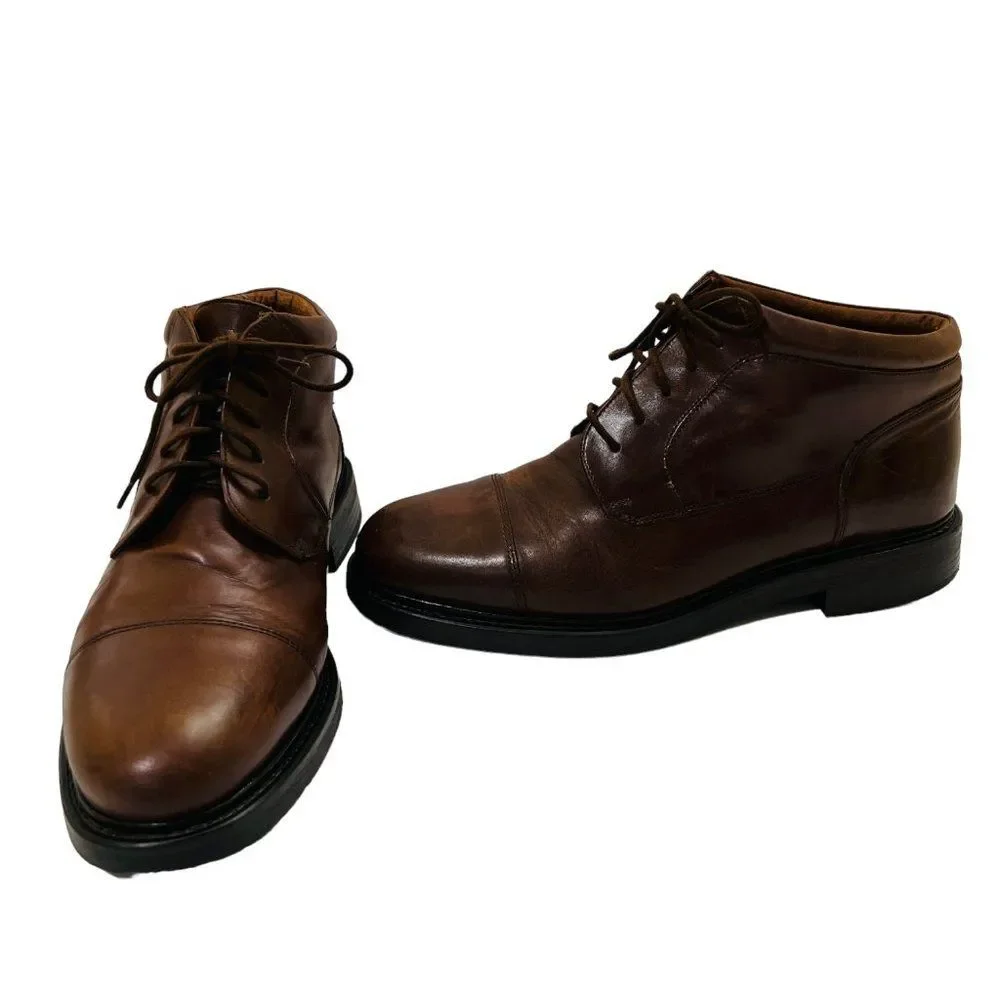 Giorgio Brutini Brown Leather Chukka Boots Marlowe